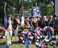 Color Guard at Kings Mountain